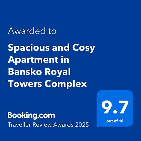 Spacious And Cosy Apartment In Bansko Royal Towers Complex المظهر الخارجي الصورة